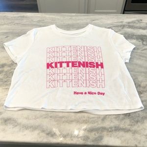 Kittenish crop top